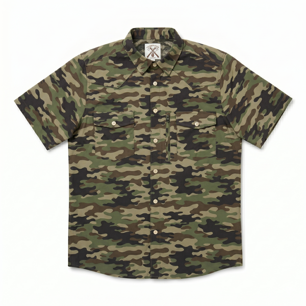 The Frontier Shirt – Camo - Green Camo