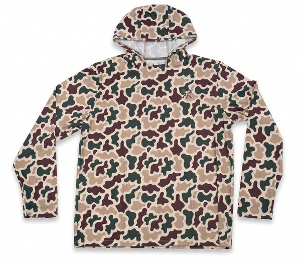 Sun Hoodie - Brown Camo