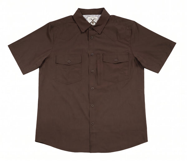 The Frontier Shirt – Solids (Neutrals) - Brown