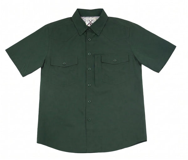 The Frontier Shirt – Solids (Colors) - Forrest Green
