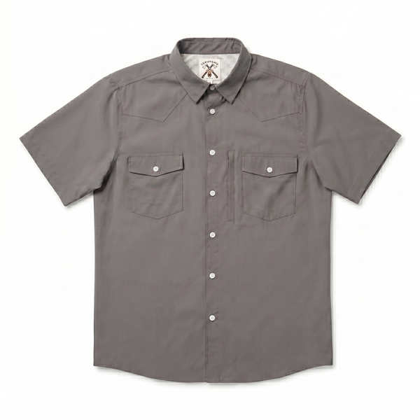 The Frontier Shirt – Solids (Neutrals) - Gray