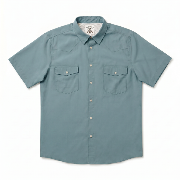The Frontier Shirt – Solids (Colors) - Sky Blue