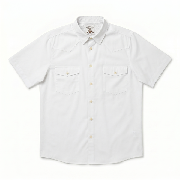 The Frontier Shirt – Solids (Neutrals) - White