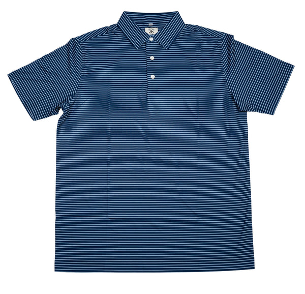 Straight up Stripes Polo