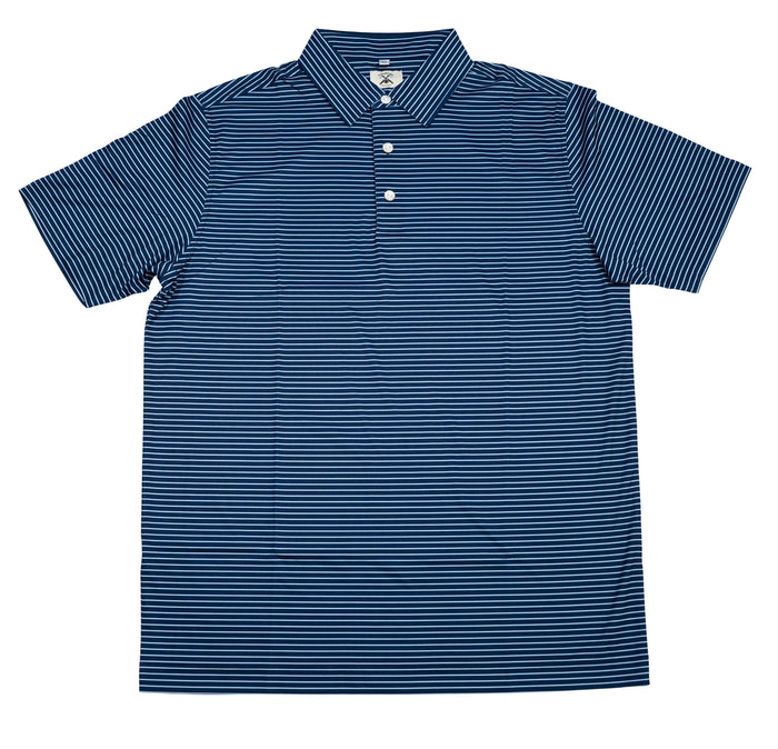 Straight up Stripes Polo