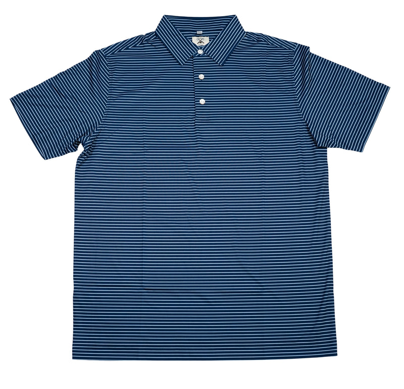 Straight up Stripes Polo